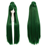 Anime SAILOR MOON Meiou Setsuna Cosplay Peluca Cabello Sintético Resistente al Calor Carnival Halloween Fiesta