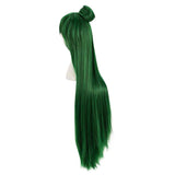 Anime SAILOR MOON Meiou Setsuna Cosplay Peluca Cabello Sintético Resistente al Calor Carnival Halloween Fiesta