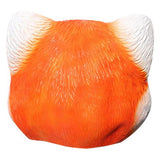 Anime Turning Red Red Panda Cosplay Máscara de Panda Látex Casco Mascarada Fiesta Carnaval Accesorios