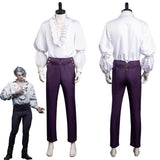 Juego Resident Evil 4 Remake Leon S.Kennedy Adulto Cosplay Disfraz Camisa Pantalones Trajes Halloween Carnaval Fiesta