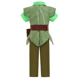 Navidad Niños Peter Pan Duende Elf Cosplay Disfraz Traje Fiesta Halloween Carnaval