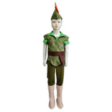 Navidad Niños Peter Pan Duende Elf Cosplay Disfraz Traje Fiesta Halloween Carnaval