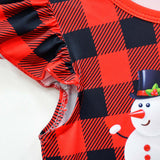 Niños Reindeer Reno Navidad Cosplay Disfraz Traje Vestido Falda Fiesta Halloween