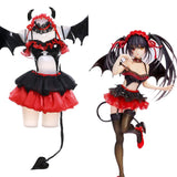 TV Date A Live Tokisaki Kurumi Nightmare Cosplay Disfraz Traje Navidad Carnaval Fiesta