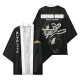 Anime My Hero Academia Shota Aizawa Cosplay Capa Kimono Cárdigan Abrigo Toga Pijama Casual
