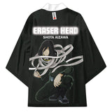 Anime My Hero Academia Shota Aizawa Cosplay Capa Kimono Cárdigan Abrigo Toga Pijama Casual