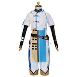 Juego Genshin Impact Chongyun Cosplay Disfraz Traje Navidad Carnaval Fiesta