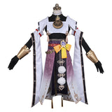 Juego Genshin Impact - Kujo Sara Cosplay Halloween Disfraz Falda Vestido Carnaval Traje Per.