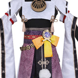 Juego Genshin Impact - Kujo Sara Cosplay Halloween Disfraz Falda Vestido Carnaval Traje Per.