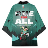 Anime My Hero Academia Izuku Midoriya Deku Cosplay Capa Kimono Cárdigan Abrigo Toga Pijama Casual