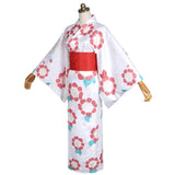 Anime Summer Time Rendering Ushio Kofune Kimono Cosplay Disfraz Traje Fiesta