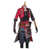 Juego Genshin Impact Thoma Cosplay Halloween Disfraz Conjunto Carnaval Traje Per.