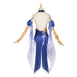 Juego Genshin Impact Ningguang Cosplay Navidad Disfraz Traje Vestido Carnaval