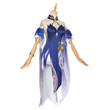 Juego Genshin Impact Ningguang Cosplay Navidad Disfraz Traje Vestido Carnaval