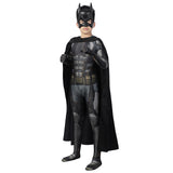 Película Justice League Batman Bruce Wayne Niños Cosplay Mono Disfraz Traje Fiesta Halloween Carnaval