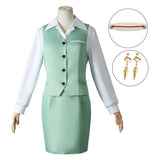 Anime Spy Family Yor Forger Cosplay Disfraz Traje Vestido Falda Unifome