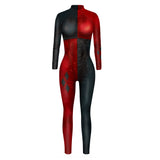 Película Harley Quinn Mono Cosplay Disfraz Halloween Fiesta Carnaval Traje Per.