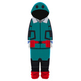 Anime My Hero Academia Midoriya Izuku Pijama Cosplay Navidad Halloween Mono Carnaval