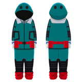 Anime My Hero Academia Midoriya Izuku Pijama Cosplay Navidad Halloween Mono Carnaval