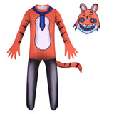 Tigre Niños Mono dibujos animados Cosplay Navidad Carnaval Halloween Disfraz
