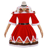 Juego Genshin Impact - Barbara Gunnhildr Cosplay Disfraz Halloween Falda Vestido Navidad Carnaval Traje Per.