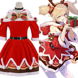 Juego Genshin Impact - Barbara Gunnhildr Cosplay Disfraz Halloween Falda Vestido Navidad Carnaval Traje Per.