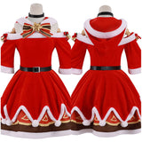 Juego Genshin Impact - Barbara Gunnhildr Cosplay Disfraz Halloween Falda Vestido Navidad Carnaval Traje Per.