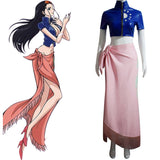 Anime One Piece Nico Robin Cosplay Navidad Disfraz Traje Vestido