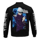 Anime Jujutsu Kaisen Cosplay Disfraz Abrigo de chaqueta 3D Impreso Halloween Carnaval Traje cremallera hombre