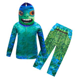 Película Luca Niños Luca sudadera con capucha 3D Impreso Cosplay Disfraz Halloween Carnaval Traje