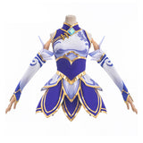 Juego League of Legends LoL Luxanna Cosplay Disfraz Traje Vestido Falda Navidad