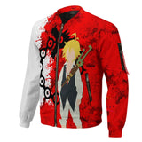 Anime The Seven Deadly Sins Cosplay Abrigo de chaqueta Disfraz Halloween Carnaval Traje cremallera 3D Impreso hombre