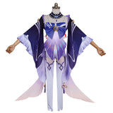 Juego Genshin Impact Sangonomiya Kokomi Cosplay Halloween Disfraz Falda Vestido Carnaval Traje Per.