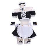 TV Date A Live Honjou Nia Mucama Cosplay Navidad Disfraz Traje Vestido Falda