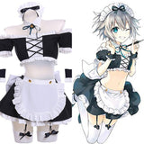 TV Date A Live Honjou Nia Mucama Cosplay Navidad Disfraz Traje Vestido Falda