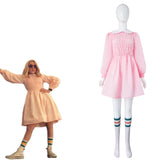 TV Stranger Things 11 Cosplay Navidad Disfraz Traje Vestido