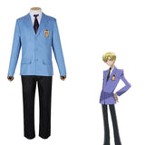 Anime Ouran High School Host Club Fujioka Haruhi / Tamaki Suou Cosplay Disfraz Traje Fiesta