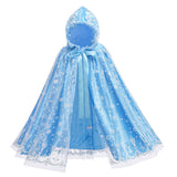 Anime Frozen La Princesa ELSA Niños Capa Cosplay Disfraz Fiesta Regalo Navidad