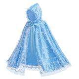 Anime Frozen La Princesa ELSA Niños Capa Cosplay Disfraz Fiesta Regalo Navidad