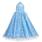 Anime Frozen La Princesa ELSA Niños Capa Cosplay Disfraz Fiesta Regalo Navidad