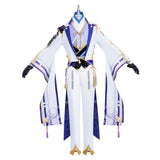 Juego Genshin Impact Kamisato Ayato Cosplay Disfraz Traje Navidad Carnaval Fiesta