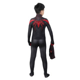 Juego Spider Man Miles Morales Niños Cosplay Mono Disfraz Traje Fiesta Halloween Carnaval