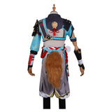 Juego Genshin Impact Gorou Cosplay Disfraz Halloween Fiesta Conjunto Carnaval Traje Per.