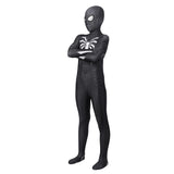 Película Venom X Spider-Man Miles Morales Niños Mono Cosplay Disfraz Traje Fiesta Halloween Carnaval