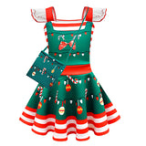 Niños Navidad Cosplay Disfraz Traje Ballet Vestido Falda Fiesta Halloween