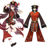 Juego Genshin Impact Hu Tao Cosplay Navidad Kimono Vestido Conjunto Carnaval Traje Per.