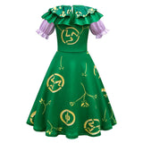 Película Hocus Pocus Winifred Sanderson Niños Cosplay Disfraz Traje Vestido Falda Halloween Carnaval