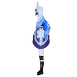 Juego Genshin Impact Cryo Abyss Mage Cosplay Disfraz Traje Navidad Carnaval Fiesta