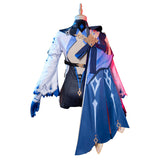 Juego Genshin Impact Eula Cosplay Disfraz Navidad Halloween Carnaval Falda Vestido Fiesta Per.