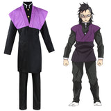 Demon Slayer Shinazugawa Genya Traje De Cosplay Disfraces Falda Traje De Carnaval Halloween Fiesta